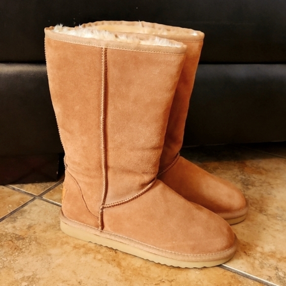 Flojos Artic Women's Tall Leather Boots - Picture 1 of 6